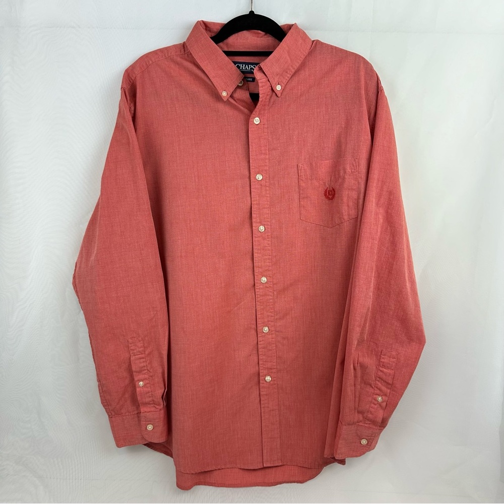 Chaps Easy Care Men’s Button Down Shirt Size XL